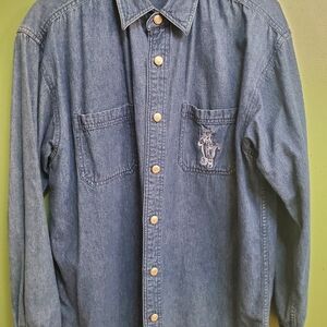 Disney Blue Denim Shirt